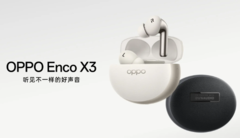 De OPPO Enco X3 draadloze oordopjes. (Afbeeldingsbron: OPPO)