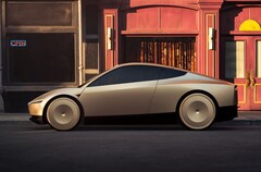 De Cybercab is ongetwijfeld futuristisch, misschien zelfs een beetje te veel. (Afbeeldingsbron: Tesla)