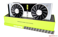 Getest: de NVIDIA GeForce RTX 2080 SUPER Founders Edition Desktop-GPU. Testkaart voorzien door NVIDIA Germany.