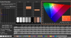 CalMAN: ColorChecker (gekalibreerd)