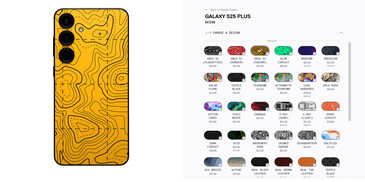 Galaxy S25 Plus Dbrand skins (Afbeelding bron: Dbrand)