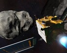 NASA's DART-ruimtevaartuig (Double Asteroid Redirection Test) voor de inslag van Didymos, een illustratie. (Afbeeldingsbron: NASA/Johns Hopkins APL/Steve Gribben)