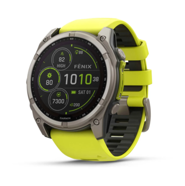 De Garmin Fenix 8 Solar. (Afbeelding bron: Garmin)