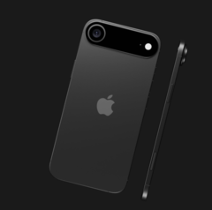 iPhone 17 Air render. (Afbeelding Bron: Zellzoi op X)