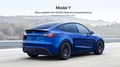 Model Y bonus komt overeen met de verloren federale subsidie (afbeelding: Tesla)