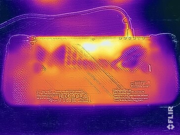 Stresstest oppervlaktetemperaturen (achterzijde)