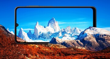 De Galaxy A06 5G heeft dezelfde schermgrootte en -resolutie als zijn 4G tegenhanger, maar met een hogere vernieuwingsfrequentie. (Afbeeldingsbron: Samsung)