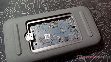 Twee M.2 sleuven voor PCIe 3.0 SSD's (Afbeelding bron: Notebookcheck)