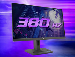 De ROG Strix XG259QNS combineert een 380 Hz IPS-paneel met een bescheiden poortkeuze. (Afbeeldingsbron: ASUS)