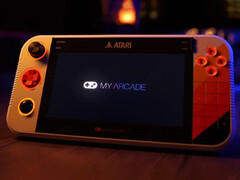 Er is echter nog niets bekend over de prijs en de lanceerdatum van de Atari Gamestation Go. (Afbeelding bron: My Arcade)