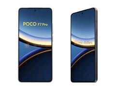 De Poco F7 Pro is tot nu toe in drie kleuropties verschenen. (Afbeeldingsbron: 91mobiles &amp;amp; Sudhanshu Ambhore)