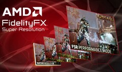 AMD is van plan om FidelityFX Super Resolution 3 aan het begin van de herfst (herfst) uit te rollen naar de eerste ondersteunde games. (Afbeeldingsbron: AMD)