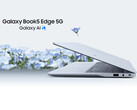 Samsung verkoopt de Galaxy Book5 Edge 5G in één kleuroptie Sapphire Blue. (Afbeeldingsbron: Samsung)
