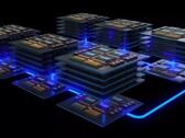 Artistieke afbeelding van Intel's systeemgieterij ontworpen voor AI. (Afbeeldingsbron: Intel)