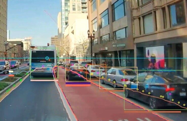 LA Metro gebruikt AI vision technologie om automatisch illegaal geparkeerde auto's langs busroutes te detecteren en te bekeuren. (Bron: HaydenAI)