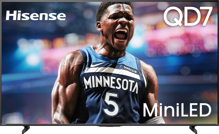 De Hisense QD7QF Mini LED TV (Beeldbron: Hisense)