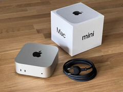 De M4-aangedreven Mac Mini (Afbeelding bron: Notebookcheck)