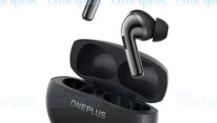 Een nieuwe render van de OnePlus Buds Pro 3. (Bron: SmartPrix)