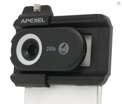 Asanuma onthult APL-MS200 200x smartphone microscoop met ringverlichting. (Afbeeldingsbron: Asanuma)