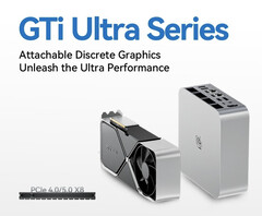 Beelink teast de GTi Ultra - een mini PC met ondersteuning voor externe GPU&#039;s via de meegeleverde PCIe Gen4/5-sleuf. (Bron: Beelink op Instagram)