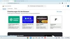 De Chrome Web Store biedt browserextensies.