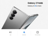 De Samsung Galaxy Z Fold 6 wordt op 10 juli onthuld (afbeelding via Evan Blass)
