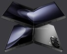 Volgens berichten en lekken uit Zuid-Korea heeft Samsung de afgeslankte Galaxy Z Fold6 zonder S-Pen-functie geannuleerd. (Afbeelding: Smartprix, OnLeaks)