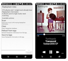 foobar2000 Mobiele interface (Bron: Google Play)