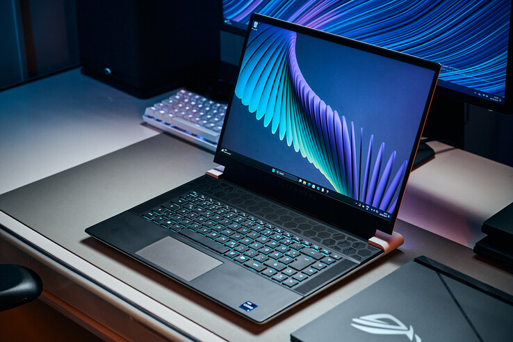 Geweldige kleuren, maar nauwelijks acceptabele helderheidsresultaten, de Alienware X16.