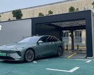 NIO-auto's brengen zichzelf naar het accuwisselstation (Afbeelding bron: NIO)