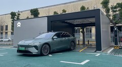 NIO-auto&#039;s brengen zichzelf naar het accuwisselstation (Afbeelding bron: NIO)