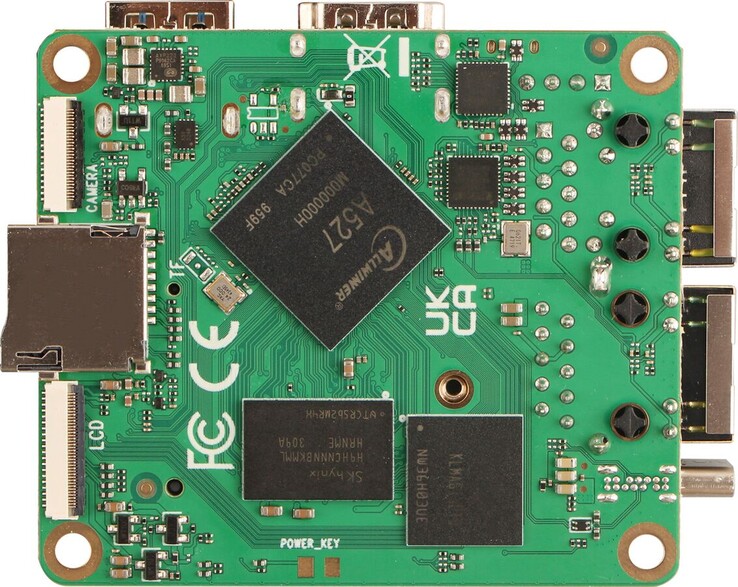 Voor camera's en beeldschermen biedt de computer extra interfaces die zelden in het consumentensegment te vinden zijn (Afb. bron: Radxa)