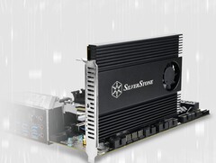 ECM40: PCIe-kaart voor PC&#039;s. (Afbeeldingsbron: SilverStone)