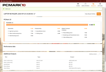 PCMark 10 - batterijmodus