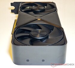 De ventilatoren van de RTX 5070 FE kunnen behoorlijk luid worden onder belasting