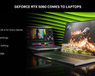 De GeForce RTX 5060 laptop GPU is gespot op Geekbench (bron: Nvidia)