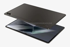 Samsung Galaxy tab S10 Ultra render 1 (bron: @Onleaks x @AndroidHeadline)