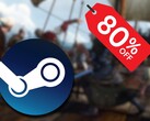 Tot 20 maart is The Witcher 3: Wild Hunt verkrijgbaar op Steam met 80% korting voor $8. (Afbeelding bron: Steam)