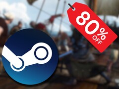 Tot 20 maart is The Witcher 3: Wild Hunt verkrijgbaar op Steam met 80% korting voor $8. (Afbeelding bron: Steam)