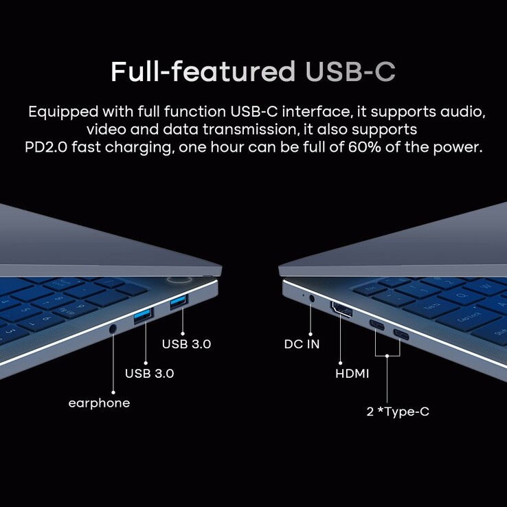 USB-A 3.0, maar USB-C? (afbeeldingsbron: Geekmaxi/Ninkear)