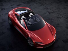 De aankomende Tesla Roadster zal vliegen, op de een of andere manier. (Bron: Tesla)