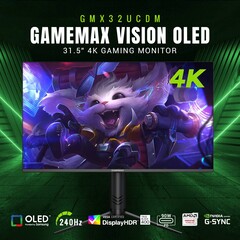 Er is een nieuwe speler op de markt voor QD-OLED gamingmonitoren (bron: GAMEMAX)