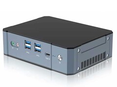 GM3: Mini PC met verschillende poorten en ruimte voor een grote harde schijf. (Afbeeldingsbron: SZBox)