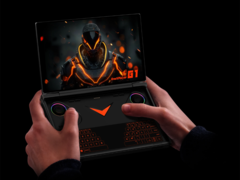 De OneXplayer G1 heeft een 8,8-inch 144Hz 2.5K scherm. (Afbeeldingsbron: Indiegogo/One-Netbook)