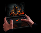 De OneXplayer G1 heeft een 8,8-inch 144Hz 2.5K scherm. (Afbeeldingsbron: Indiegogo/One-Netbook)