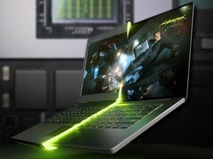 De RTX 5090 zal te zien zijn in laptops zoals de Razer Blade 16 en Razer Blade 18. (Afbeeldingsbron: Nvidia - bewerkt)