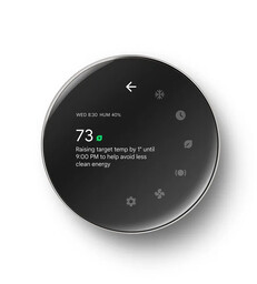 Nest Learning Thermostat (4e generatie) met slimme ventilatiewaarschuwing. (Afbeeldingsbron: Google)