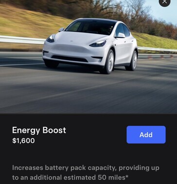 Tesla's Model Y RWD range boost aanbieding