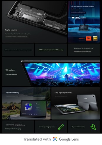Belangrijkste highlights (Afbeeldingsbron: Lenovo)