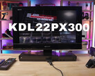 Sony Bravia KDL22PX300 combineert PS2 en Bravia KDL22BX300 TV (beeldbron: Denki op YouTube)